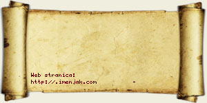 Dijana Jaćimović vizit kartica